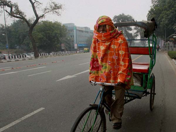 A chilli morning in Delhi