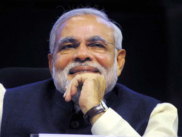 Narendra Modi at the Vibrant Gujarat Global Investors Summit
