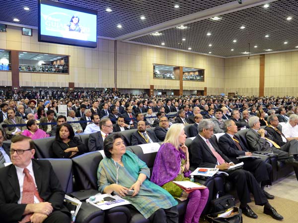 Delegates at Vibrant Gujarat Global Investors Summit