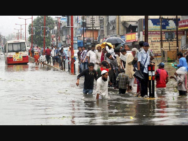 Rain in Haridwar