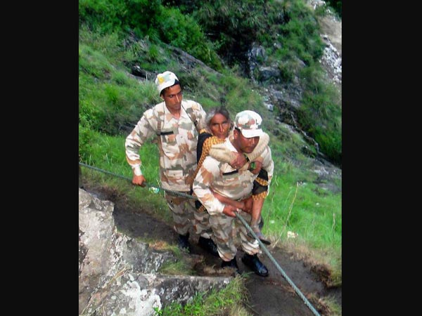 Rescue operations on