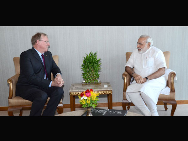 Narendra Modi and William Jeffrey Seeney