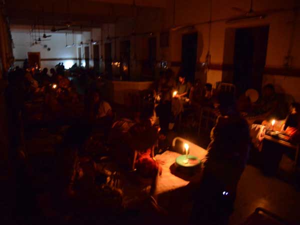 Hospitals plunge into darkness