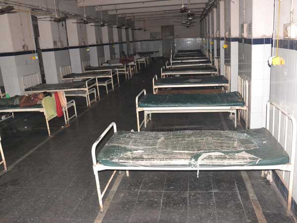 Power shutdown in hospital