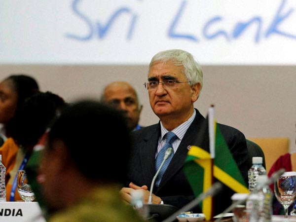 Indian Foreign Minister Salman Khurshid