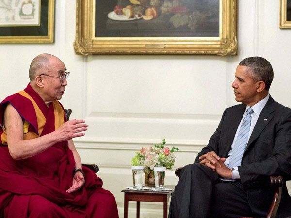 When Obama met Dalai Lama
