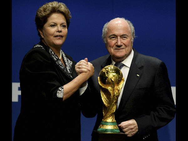File photo of Sepp Blatter (right) File photo of Sepp Blatter (right)