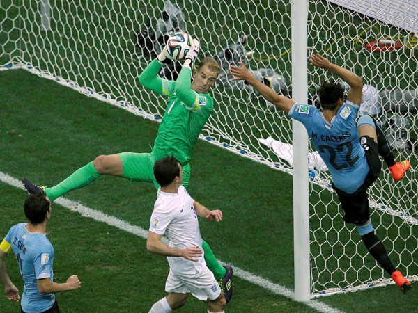 Saved a goal!