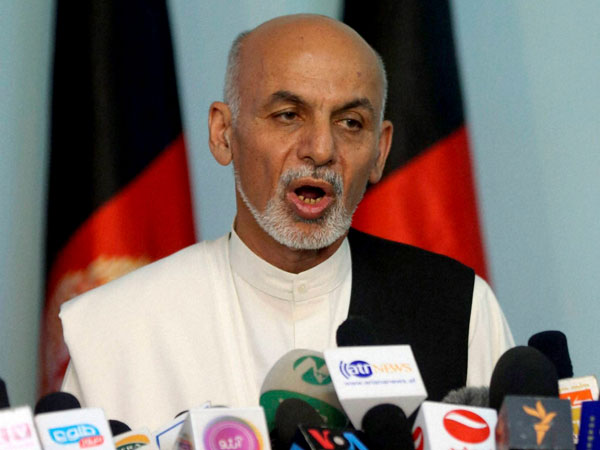 Afghan presidential candidate Ashraf Ghani Ahmadzai