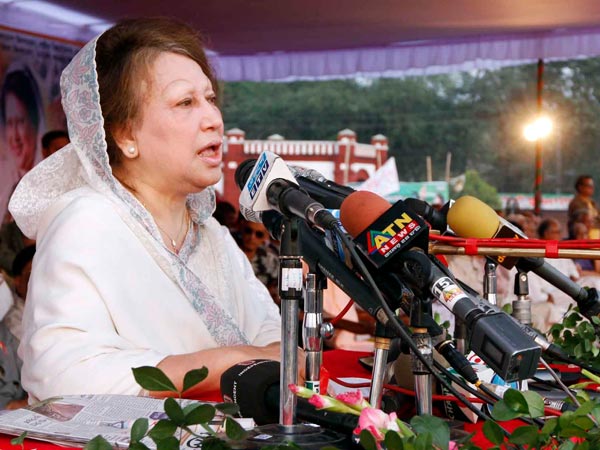 Defiant Zia accuses govt of turning B'desh into police state Defiant Zia accuses govt of turning B'desh into police state