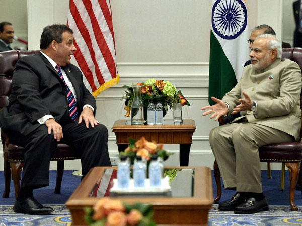 PM Modi meets leaders in USA