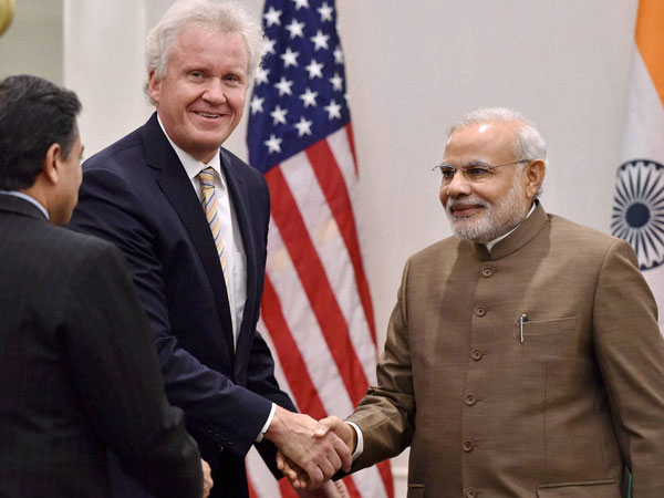 PM Modi meets leaders in USA