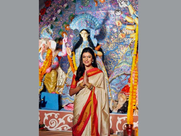 Bollywood actress Sushmita Sen attends
