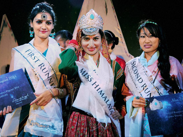 Jyoti Dogra, winner of Miss Himalaya Pageant 2014