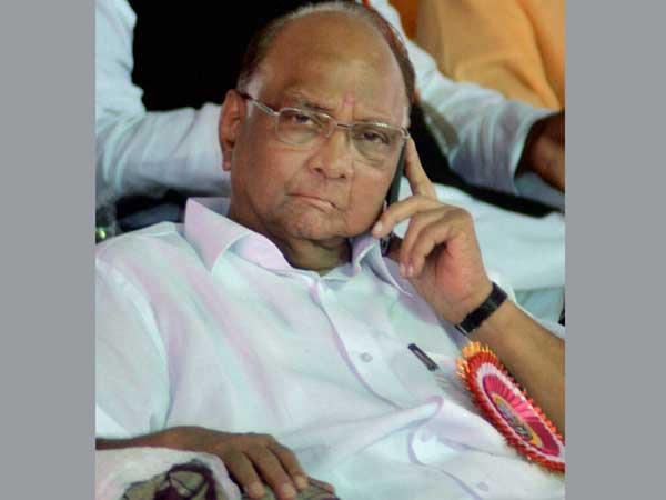 NCP chief Sharad Pawar NCP chief Sharad Pawar