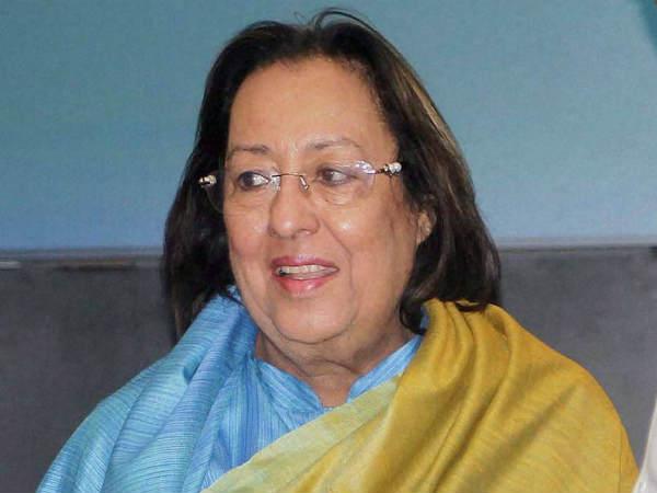 Union Minister Najma Heptulla Union Minister Najma Heptulla