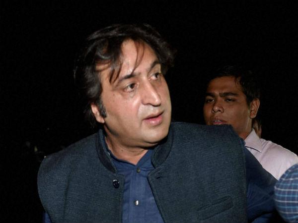 Handwara candidate Sajad Lone Handwara candidate Sajad Lone