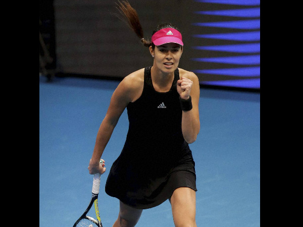 Ana Ivanovic defeated Kristina Mladenovic in 1st match Ana Ivanovic defeated Kristina Mladenovic in 1st match