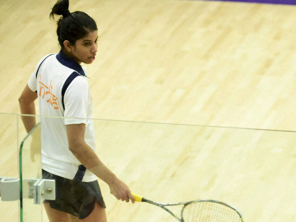 Joshna Chinappa lost to Annie Au Joshna Chinappa lost to Annie Au