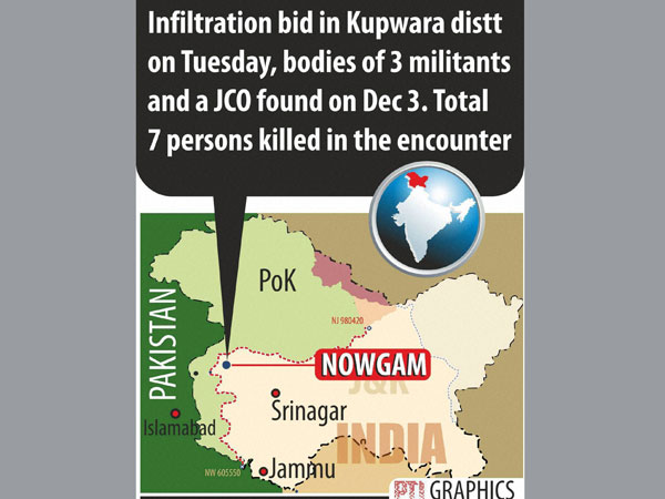 Kupwara encounter: Toll climbs to seven Kupwara encounter: Toll climbs to seven