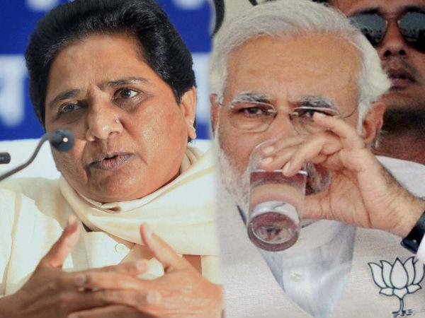 mayawat-modi mayawat-modi
