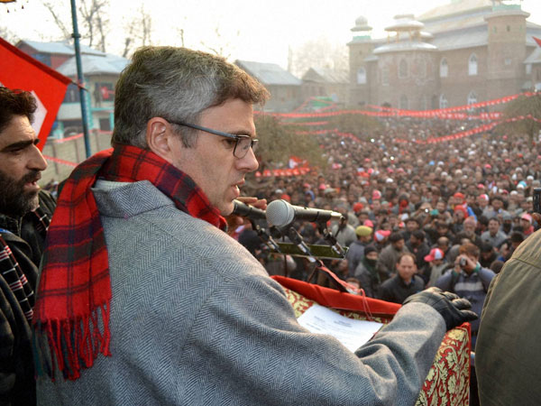 Omar attacks PM Modi's Srinagar rally Omar attacks PM Modi's Srinagar rally