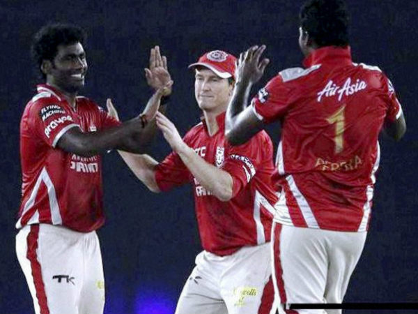 Parinder Awana (left) took 3 wickets after scoring 61 Parinder Awana (left) took 3 wickets after scoring 61