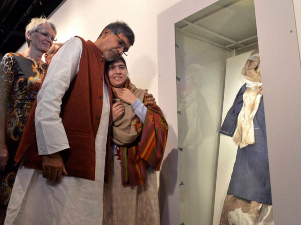 Malala's uniform part of exhibition Malala's uniform part of exhibition