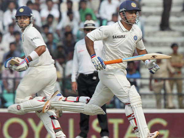 File photo: Kohli and Dhoni during a Test File photo: Kohli and Dhoni during a Test
