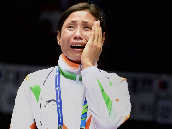 AIBA bans Indian boxer Sarita Devi for 1 year, Indian government seeks review of the ban. AIBA bans Indian boxer Sarita Devi for 1 year, Indian government seeks review of the ban.