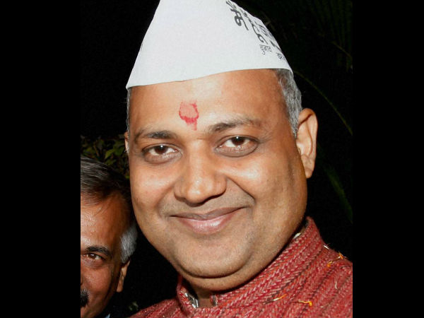 AAP leader Somnath Bharti AAP leader Somnath Bharti