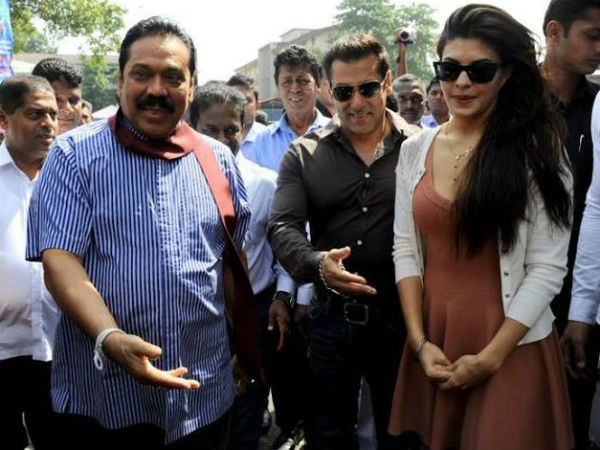 Salman Khan, Jacqueline Fernandez to campaign for Rajapaksa in Sri Lanka poll. Salman Khan, Jacqueline Fernandez to campaign for Rajapaksa in Sri Lanka poll.