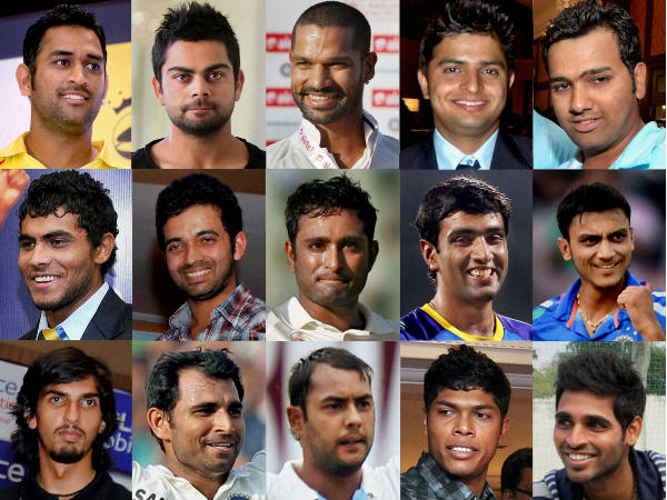 Team India for World Cup 2015 Team India for World Cup 2015