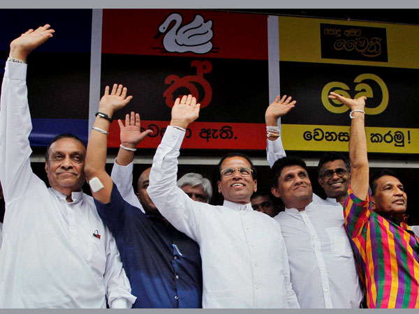 Sirisena: A giant killer Sirisena: A giant killer