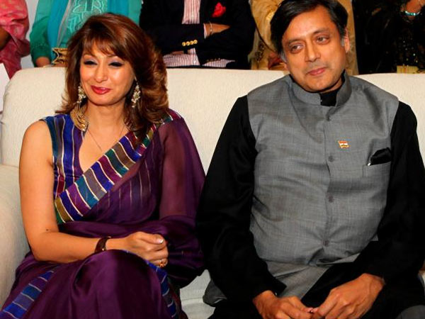 Shashi Tharoor and Sunanda Pushkar Shashi Tharoor and Sunanda Pushkar