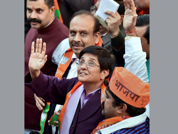 Kiran Bedi BJP's CM candidate Kiran Bedi BJP's CM candidate
