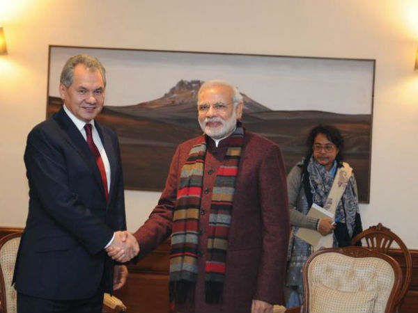 Russian Defence Minister meets Modi Russian Defence Minister meets Modi