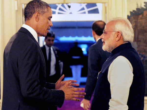 Obama and Modi Obama and Modi