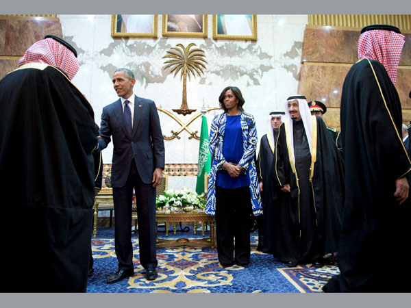 Mrs Obama knows now how Saudi women live Mrs Obama knows now how Saudi women live