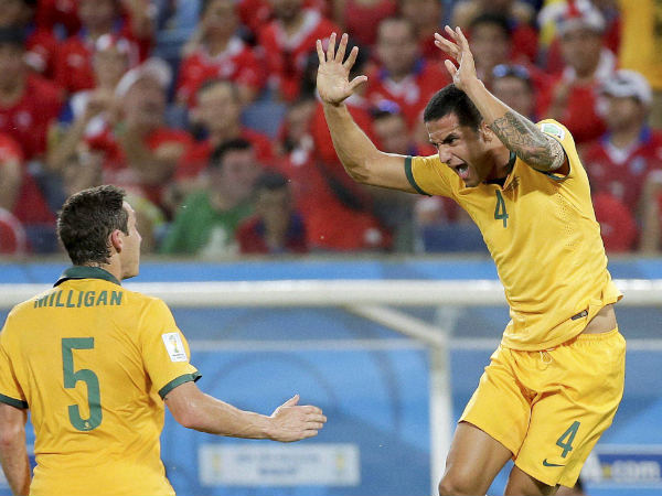 File photo of Tim Cahill (right) File photo of Tim Cahill (right)