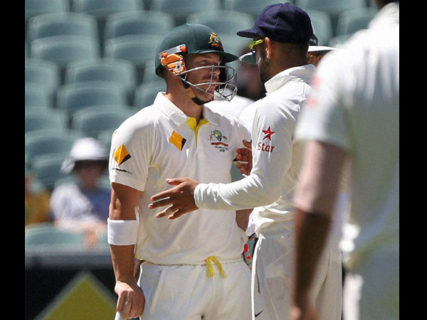 File photo of Kohli and Warner clash during a Test match File photo of Kohli and Warner clash during a Test match