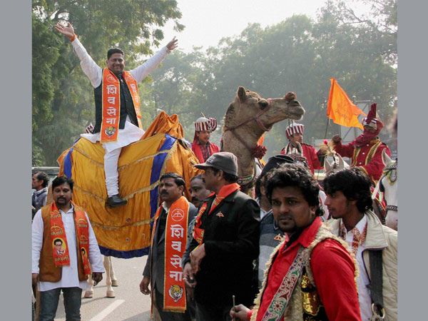 shiv sena delhi polls shiv sena delhi polls