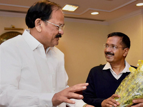 Arvind Kejriwal meets Naidu Arvind Kejriwal meets Naidu