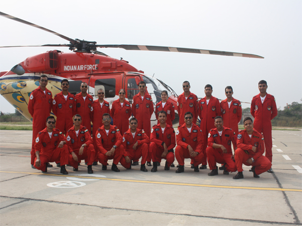IAF Sarang team IAF Sarang team