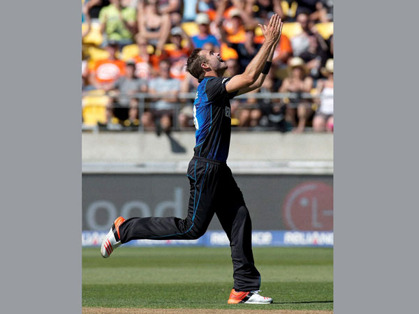 New Zealand’s Tim Southee celebrates after taking his seventh wicket New Zealand’s Tim Southee celebrates after taking his seventh wicket