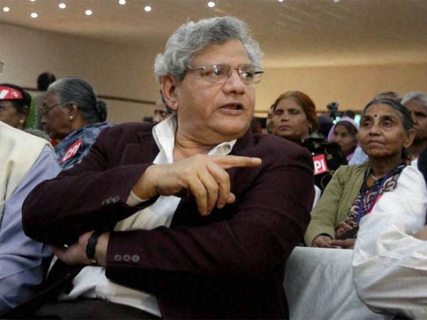 Modi government is RSS government, says Sitaram Yechury. Modi government is RSS government, says Sitaram Yechury.