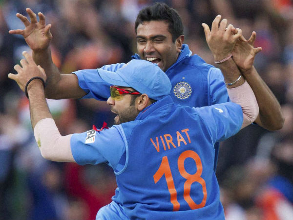 File photo: Ashwin and Kohli during a ODI File photo: Ashwin and Kohli during a ODI