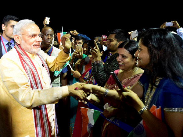 PM Modi arrives in Seychelles PM Modi arrives in Seychelles