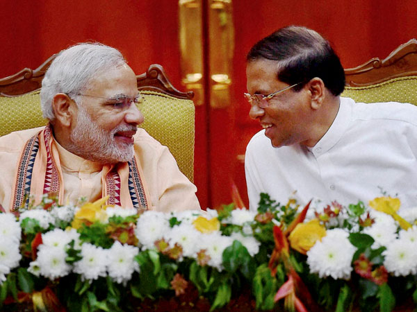 Modi visit: India, Lanka ink 4 deals Modi visit: India, Lanka ink 4 deals