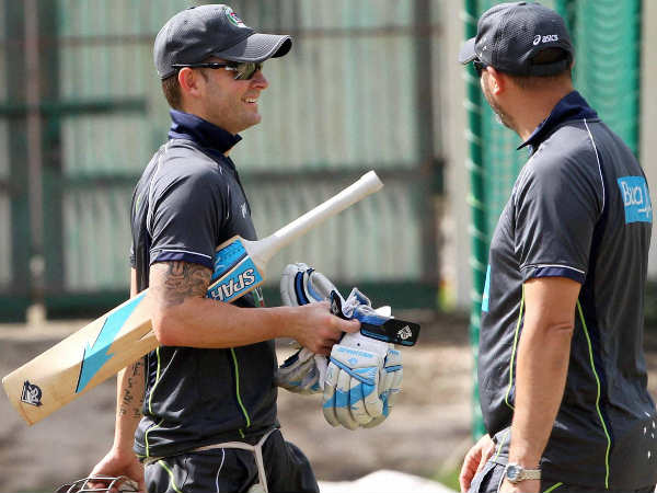 File picture of Michael Clarke (left) File picture of Michael Clarke (left)